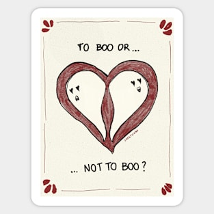 To Boo or Not To Boo? Sticker